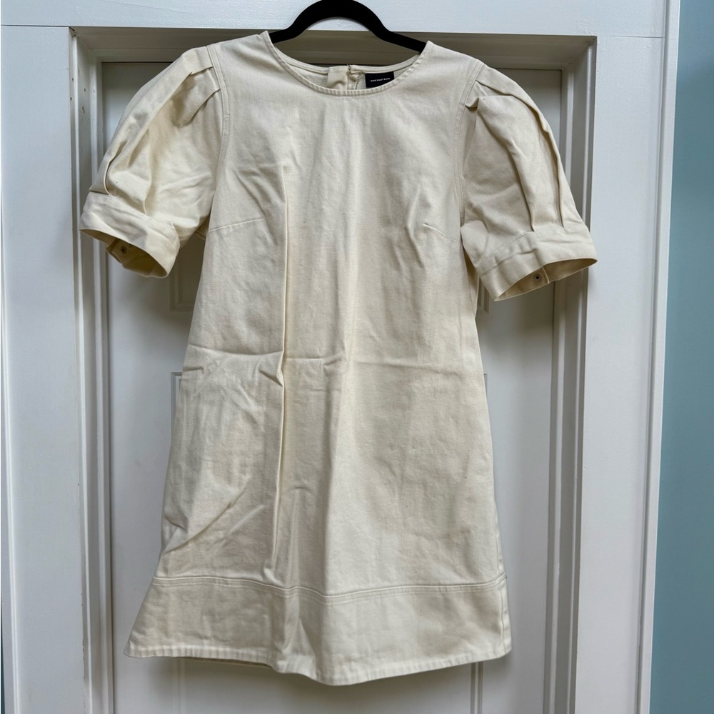 Who What Wear Cream Dress